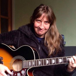 Silvermon with Epiphone